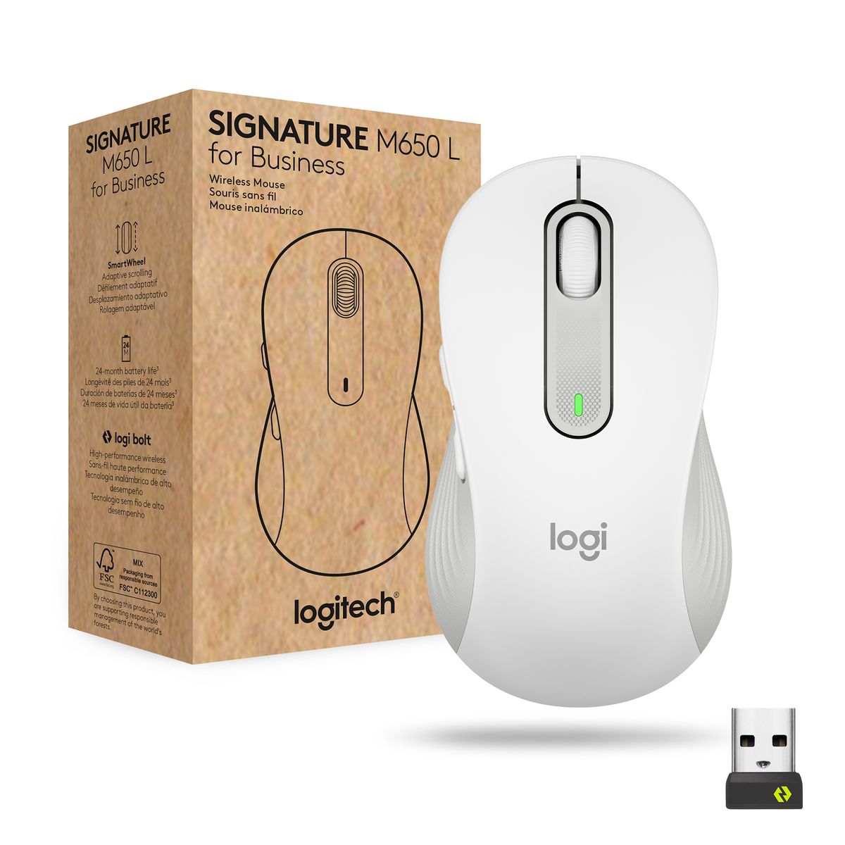 LOGITECH SIGNATURE M650 FOR BUSINESS - OFF-WHITE