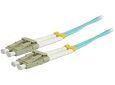 Patchcord Duplex LC/LC MM OM3 mt.50 Aqua