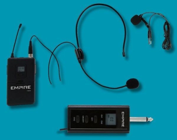 KIT RICEVITORE UHF + MICROFONO NECK