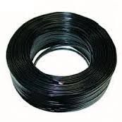 CAVO PIATTINA TELEFONICA 4 FILI NERO (MT.100)