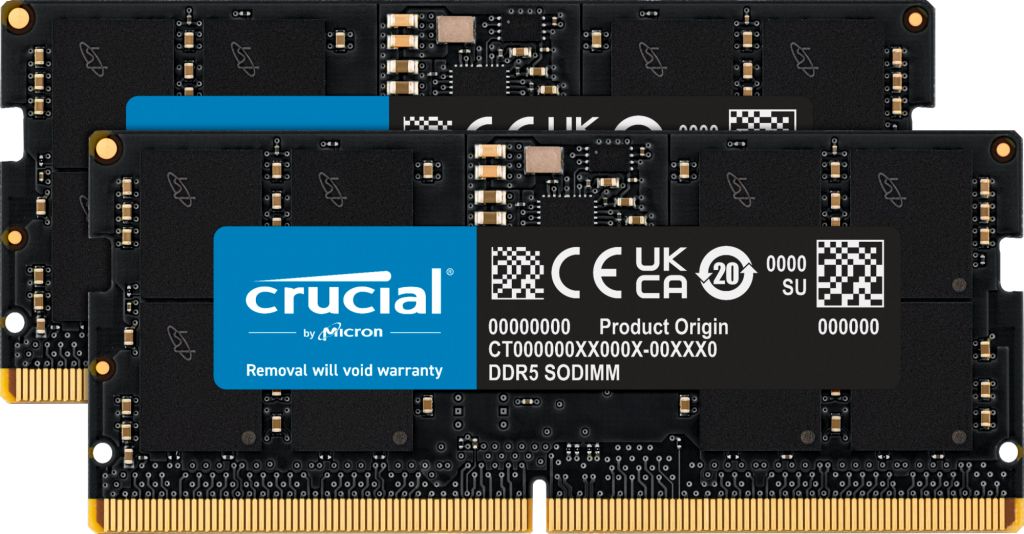 CRUCIAL SODIMM 32GB 5600MHZ (2X16GB) 1.1V CL46
