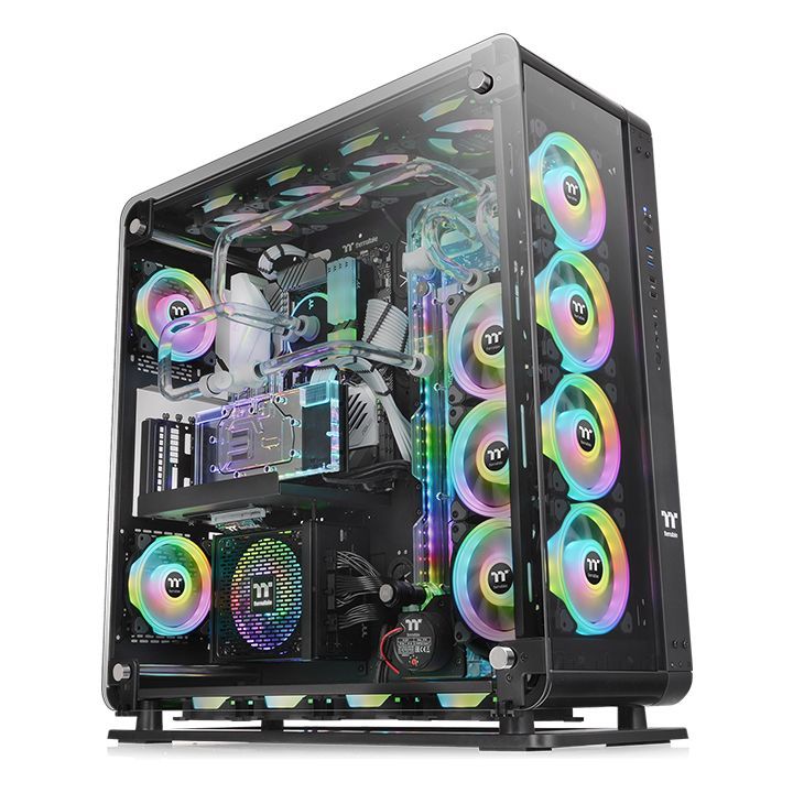 CASE CORE P8 TG BLACK FULL TOWER