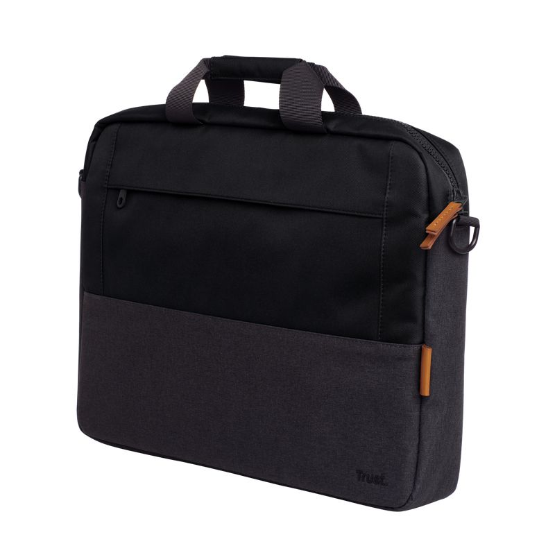 LISBOA 16  LAPTOP BAG - BLACK