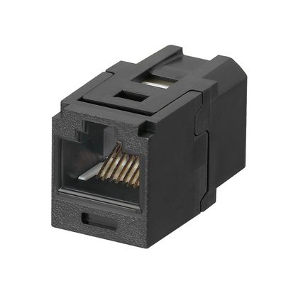 Coupler Module F/F Cat.5e UTP BLACK