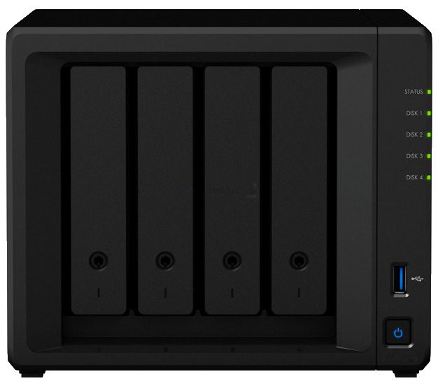 DS 4-BAY PLUS CELERON J4125 DC 2.0 GHZ 2GB DDR4