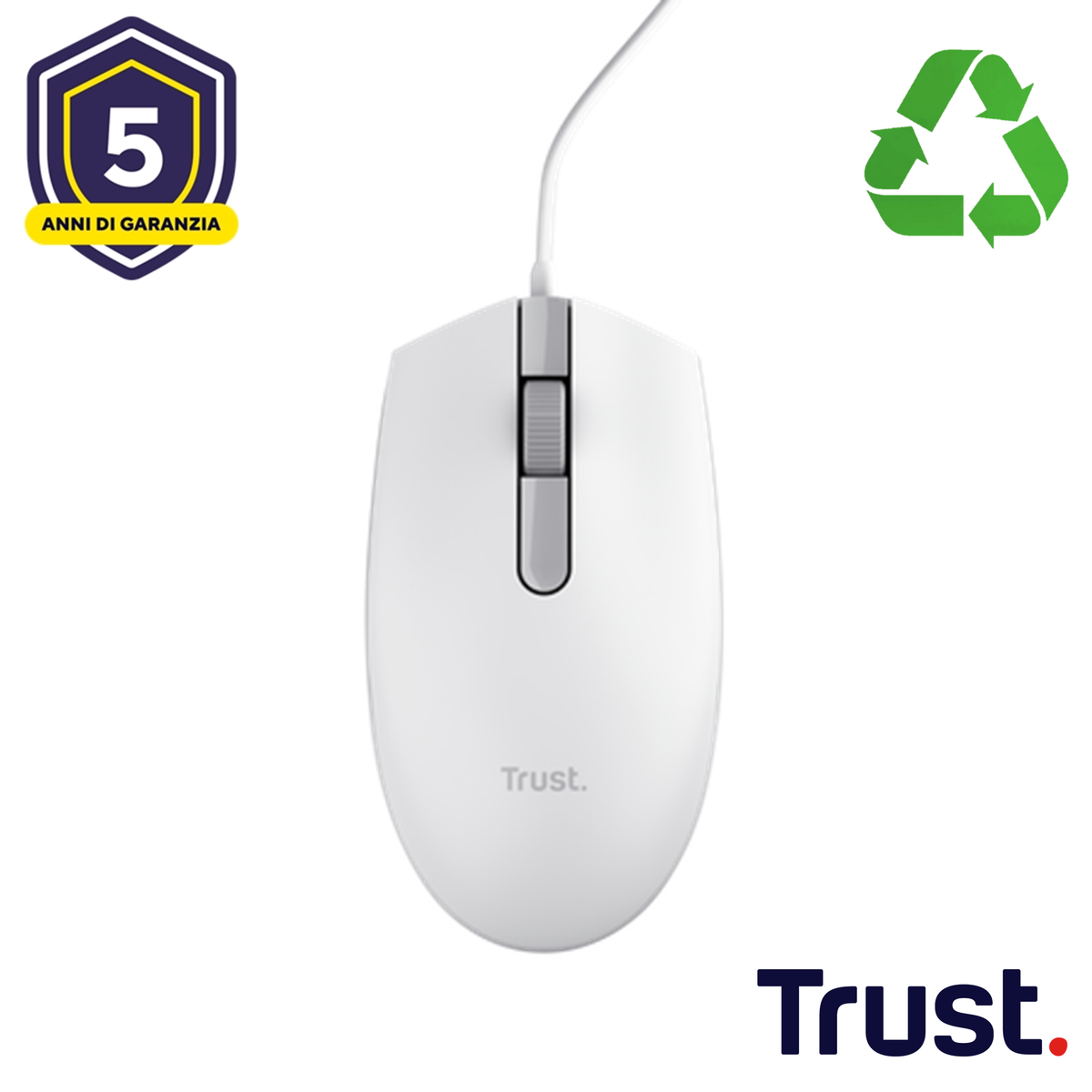 TM-101W MOUSE ECO WHT