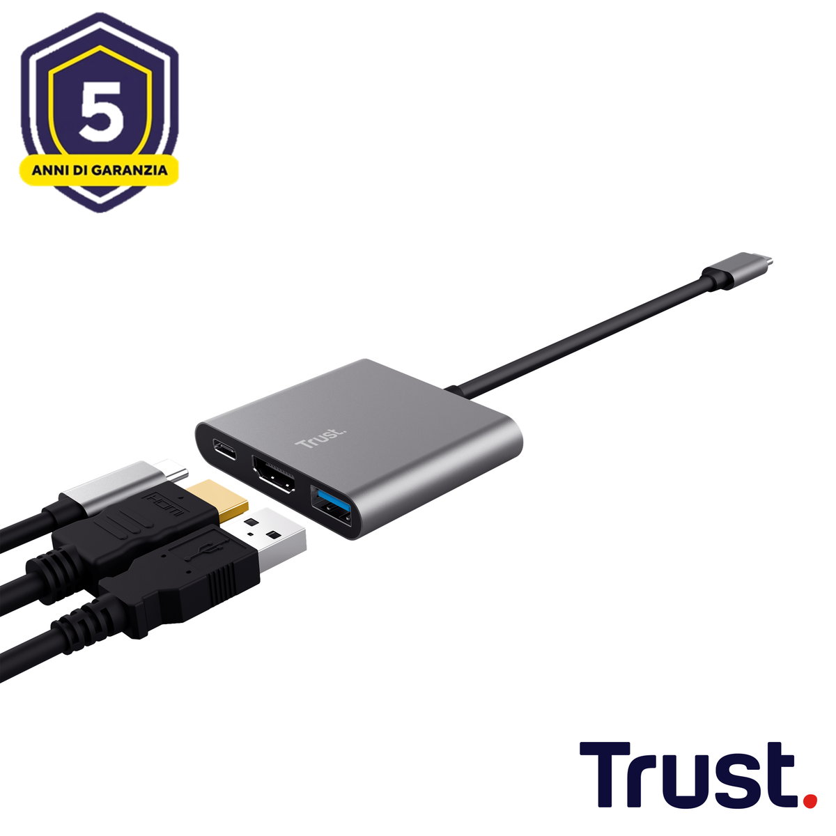 DALYX 3-IN-1 USB-C ADAPTER