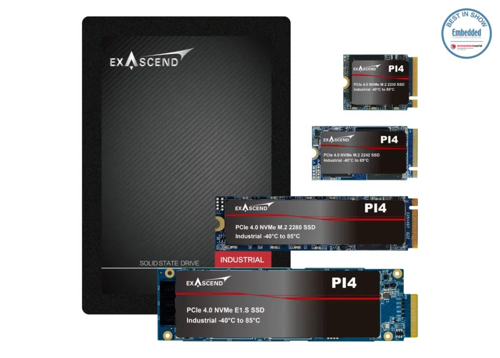 PI4 NVME PCIE GEN4X4 E1.S 7,68TB -40 C~85 C