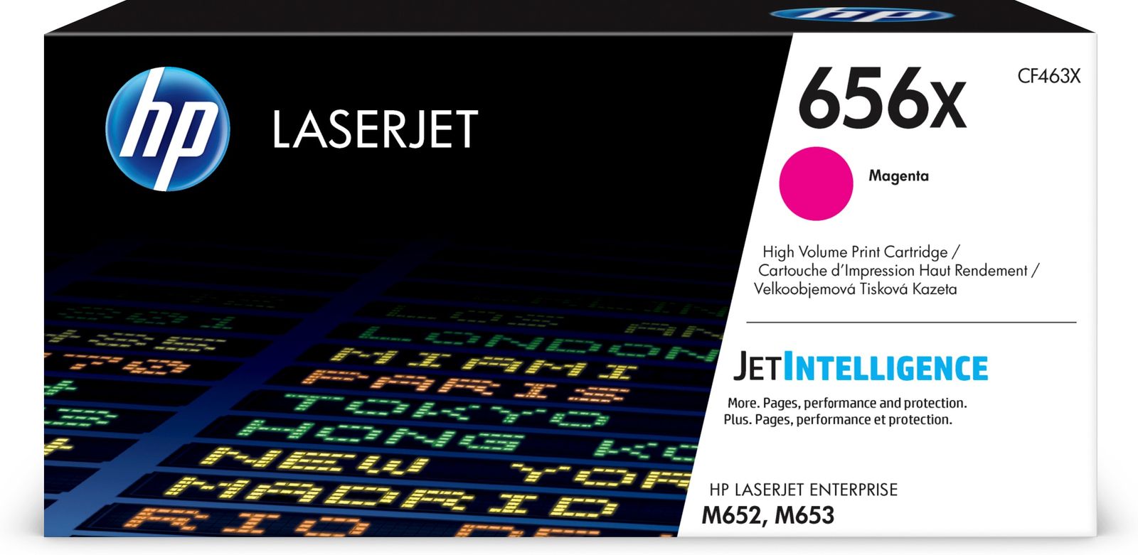 HP 656X MAGENTA LASERJET TONER CARTRIDGE