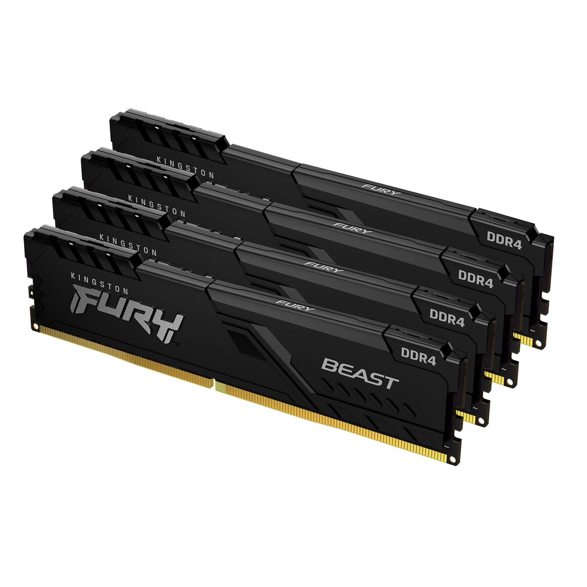 64GB 3200MHZ DDR4 CL16 DIMM (KIT OF 4) FURY BEAST