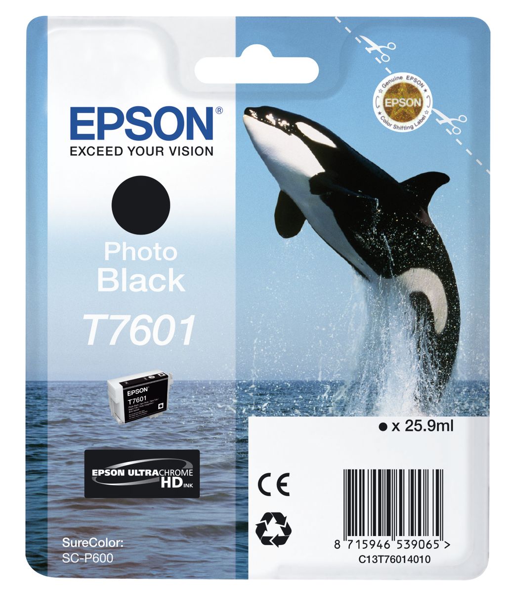 CARTUCCIA T7601 SERIE ORCA NERO 25,9ML