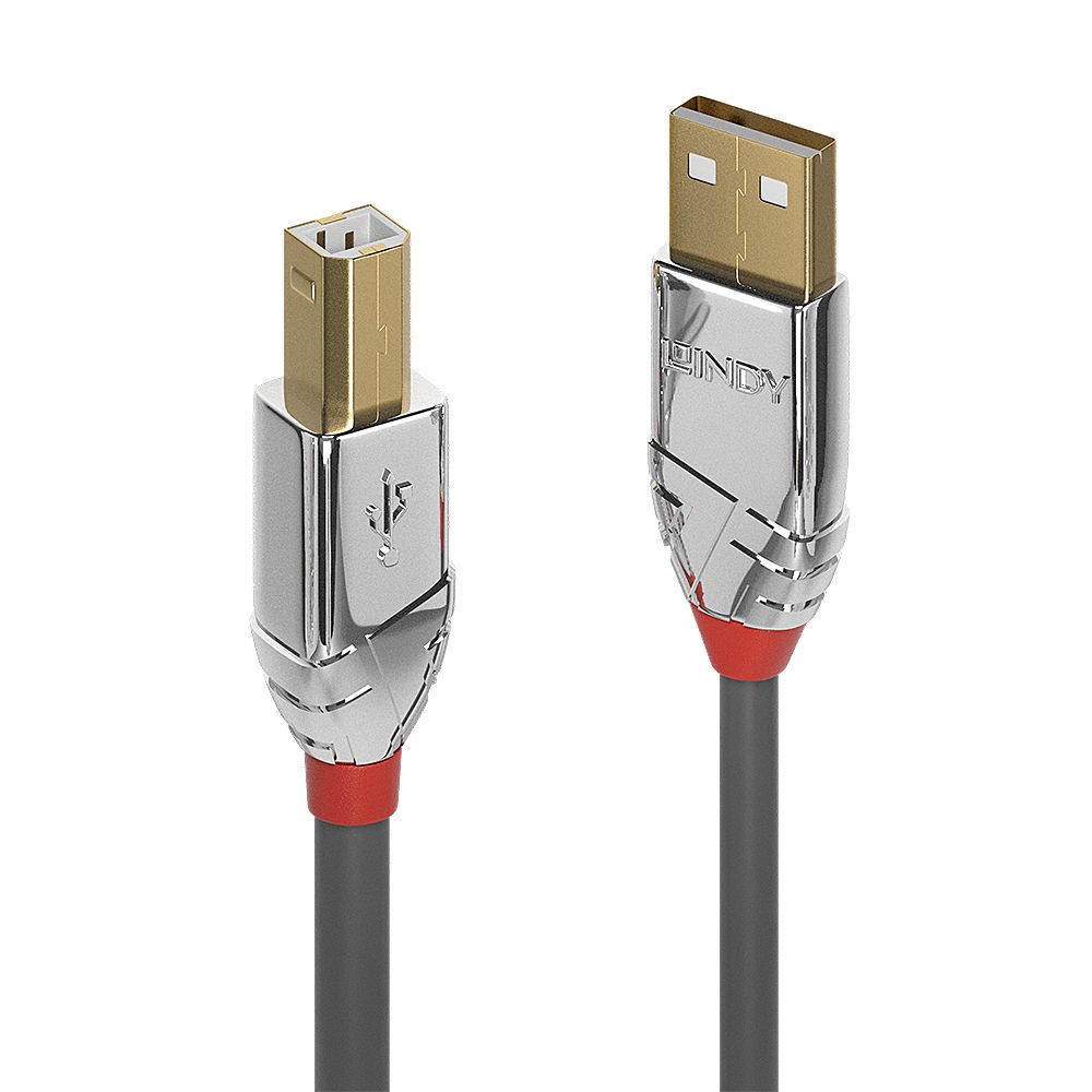 CAVO USB 2.0 TIPO A/B CROMO LINE, 5M
