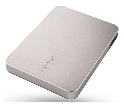 TOSHIBA HDD ESTRNO 1TB CANVIO FLEX SILVER