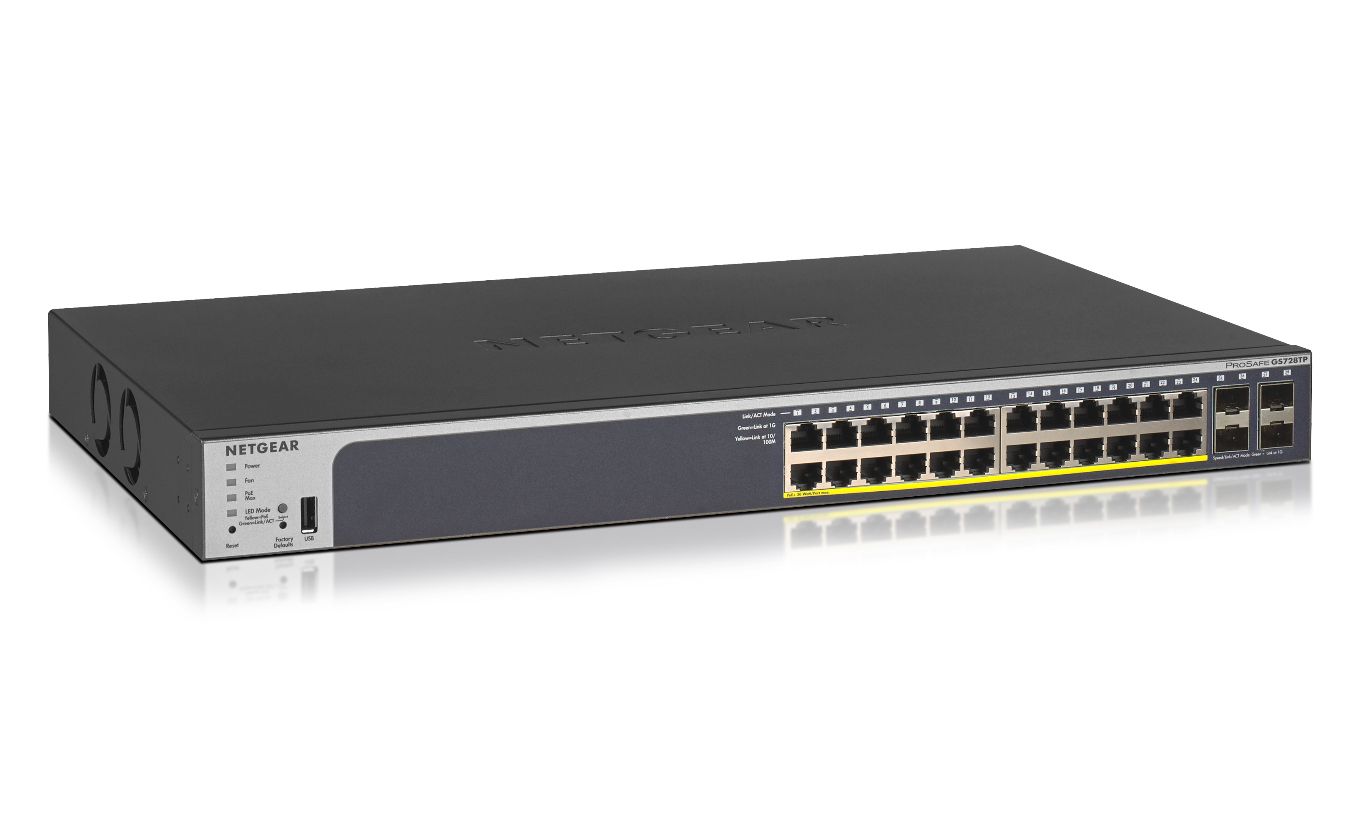 28PT GE POE+ SMART SWITCH