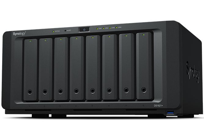 DS 8-BAY PLUS AMD RYZEN V1500B QC 2.2GHZ 4GB DDR4