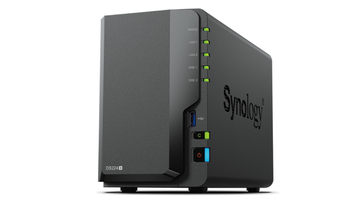 DS 2-BAY PLUS CELERON J4125 DC 2.0 GHZ 2GB DDR4