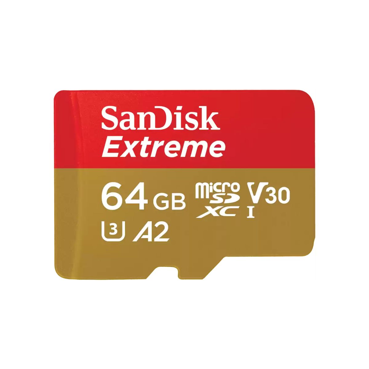 64GB EXTREME MICROSDXC 170MB/S A1 C10 V30 UHS-IU3
