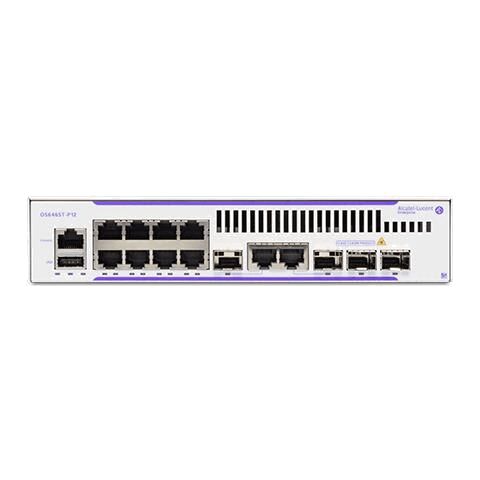 OS6465T-12 GIGE FIXED CHASSIS POE