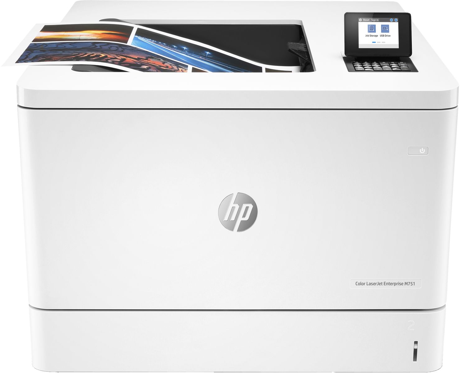 HP CLR LJ ENT M751DN PR A3 41PPM ETH USB F/R 1YW