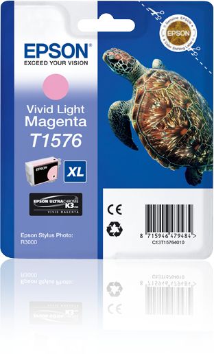CARTUCCIA T1576 TARTARUGA MAGENTA 2300PAG/25,9ML