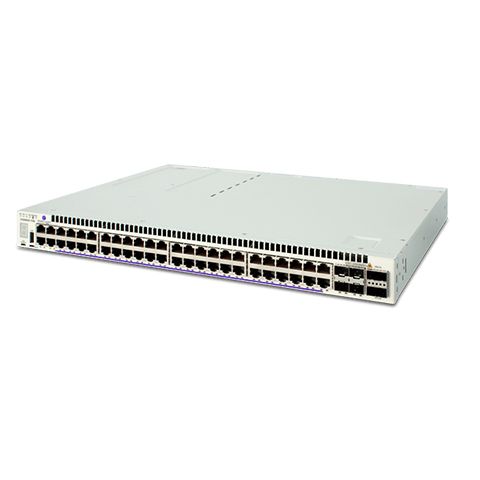 SWITCH GIGABIT ETH L3 FIXED 1U 48 RJ45 BASET POE+