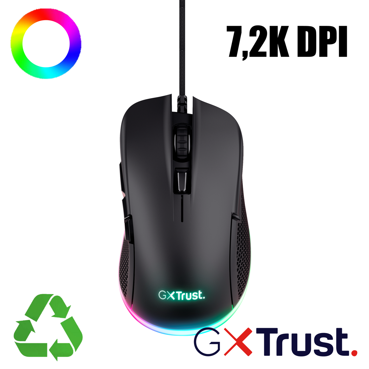 GXT922 YBAR GAMING MOUSE ECO