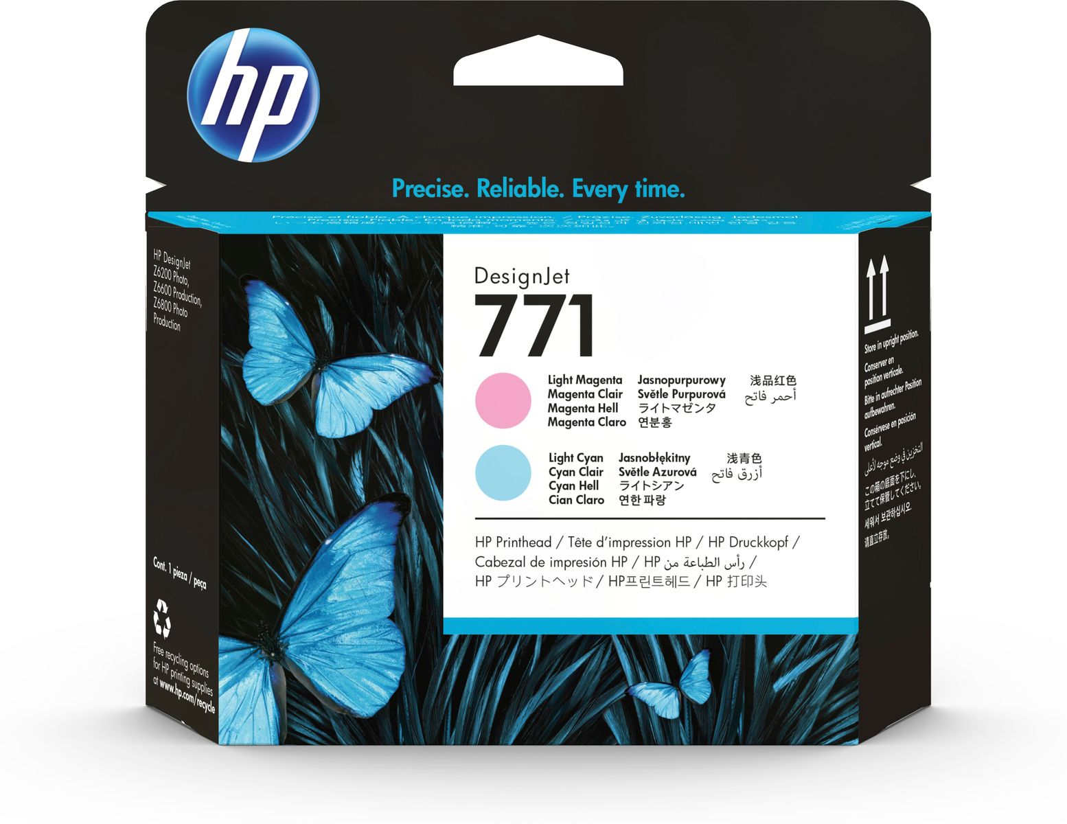 HP 771 LT MAGENTA/LT CYAN DESIGNJET PH