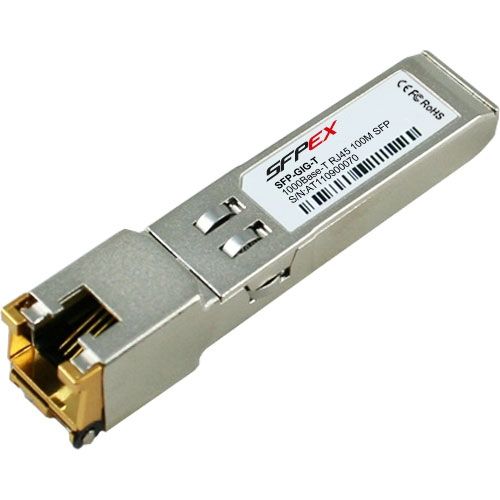 1000BASE-T GIGABIT ETHERNET TRANSCEIVER SFP MSA