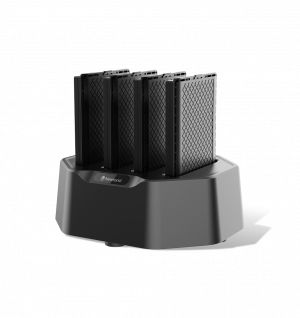 4-Slot Multi Battery Charge MT93 and plug adapter