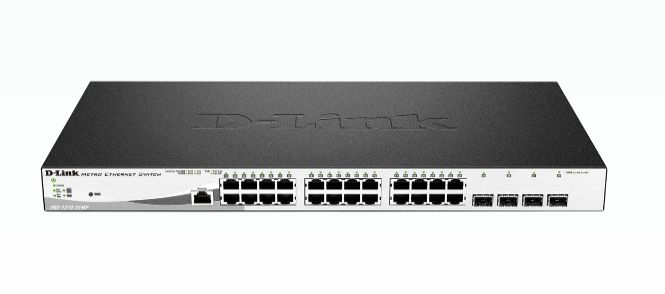 28-PORT GIGABIT POE+ 4 SFP
