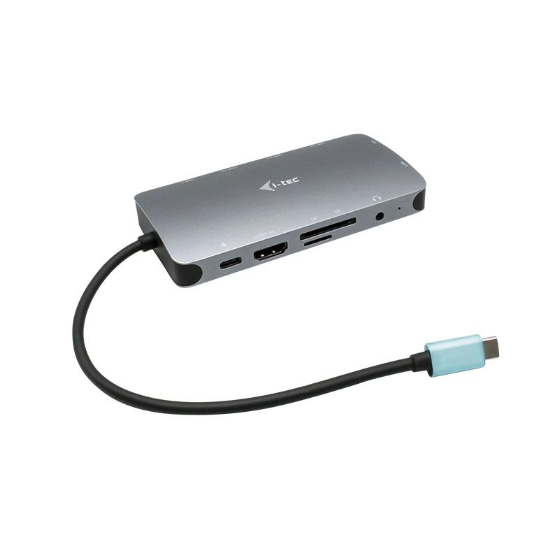 USB-C METAL NANO DOCK HDMI/VGA WITH LAN