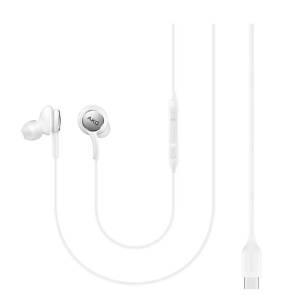 EARPHONES CONNESSIONE USB-C WHITE