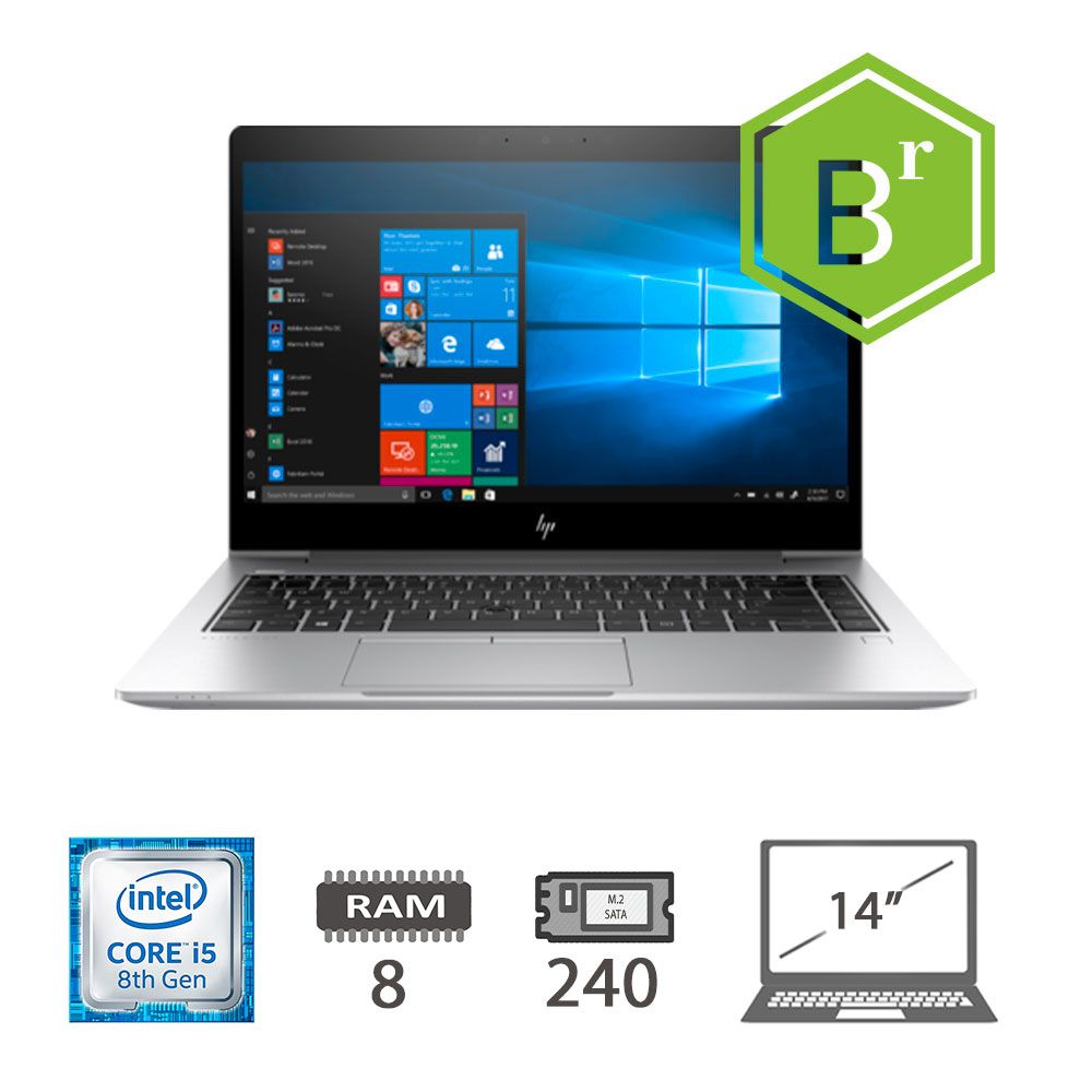 HP 840 G6 I5-8250U 8 M2-SATA240 14 W10P 2Y B