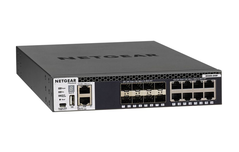 M4300-8X8F MANAGED SWITCH