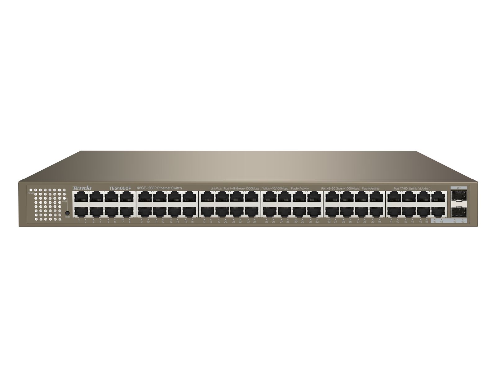 SWITCH 50 PORT, RACK