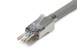 Plug ezEX48 Shielded RJ45 cat.6/6A 22/23AWG(50pz.)