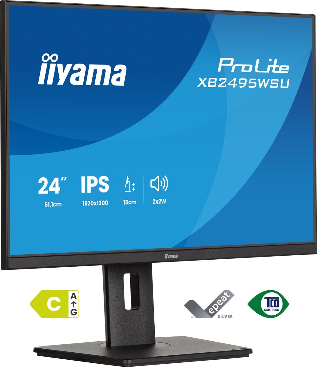 24,1 IPS-panel, 1920x1200, 350cd/m²