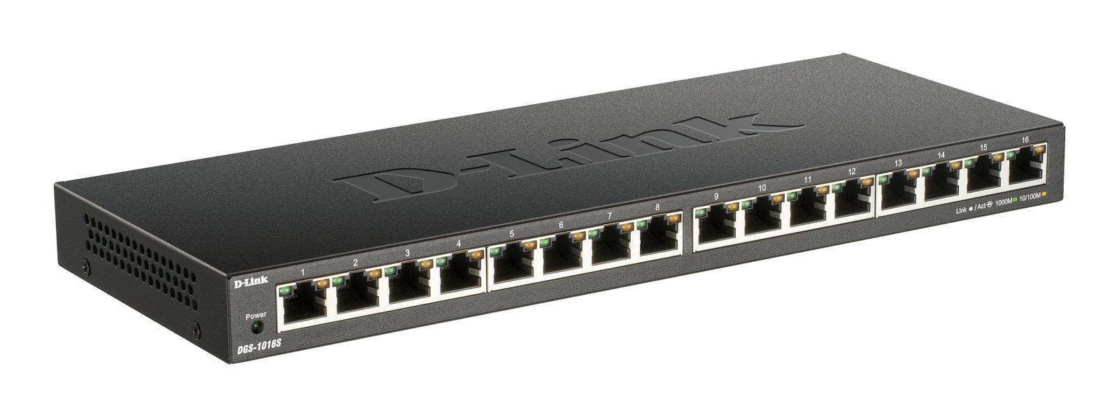 16-PORT 10/100/1000MBPS UNMANAGED SWITCH