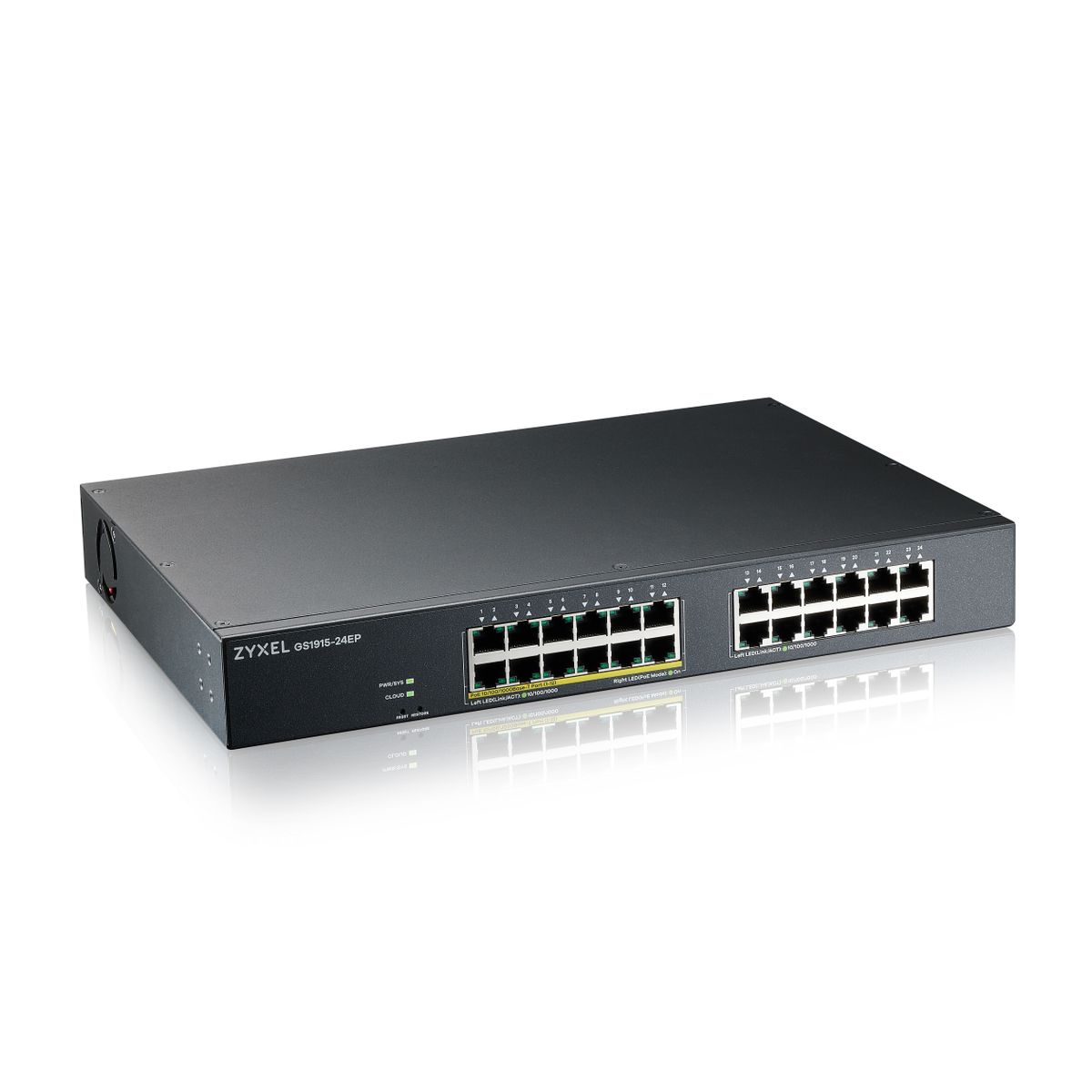 SWITCH WEB MANAGED 24 PORTE POE -, DESKTOP