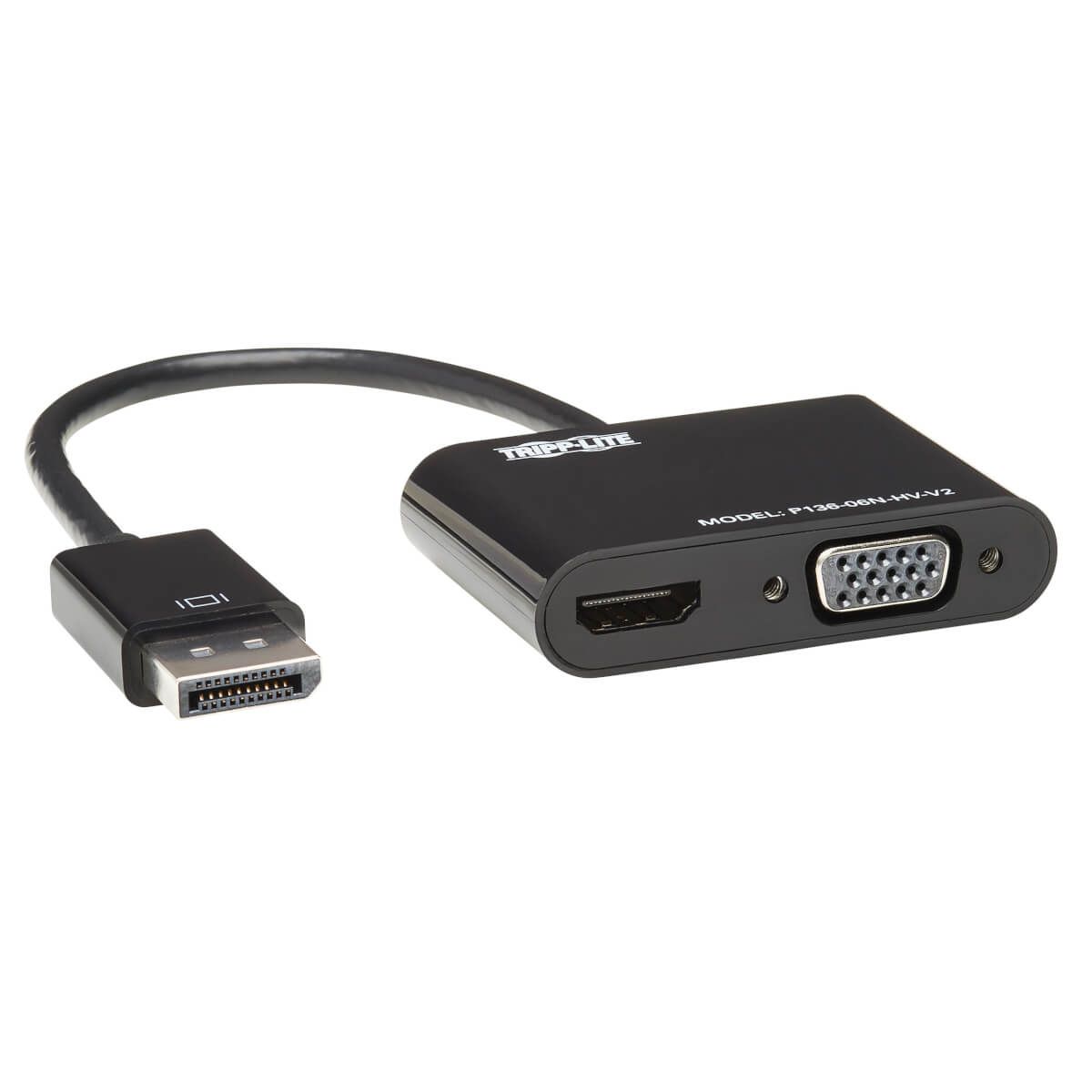 DISPLAYPORT TO VGA/HDMI ALL-IN-ONE CONVERTER ADAP