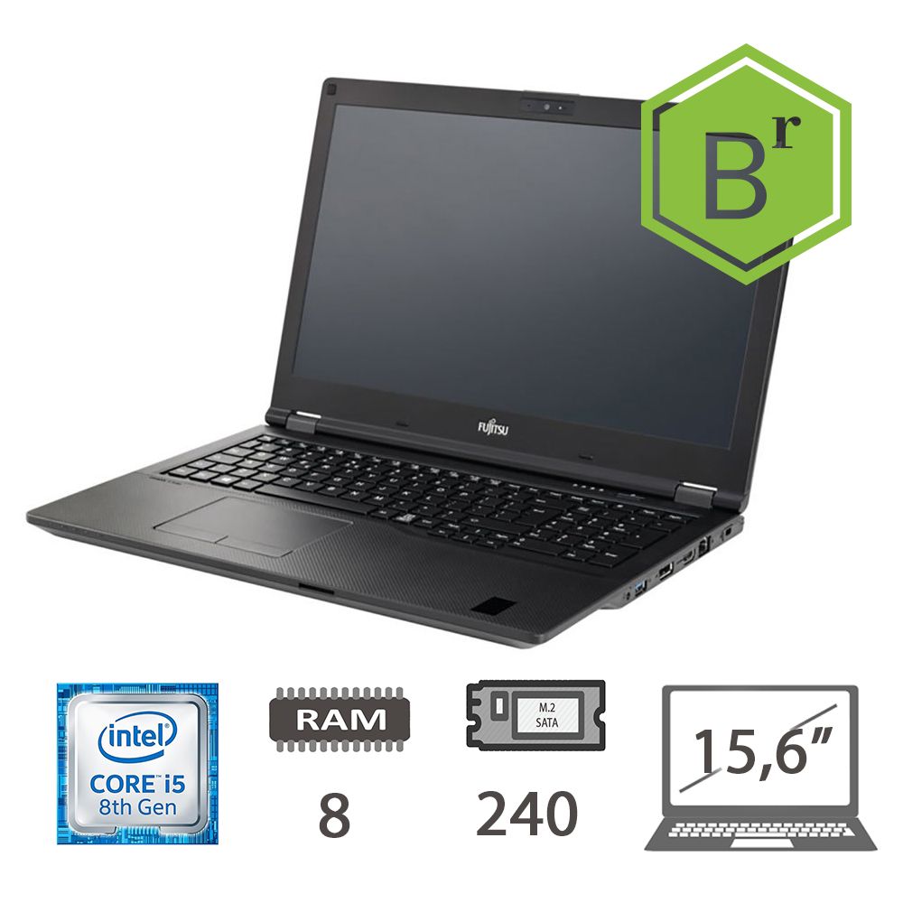 FUJITSU E559 I5-8265U/8/NVME240/15.6/W10P/2Y B
