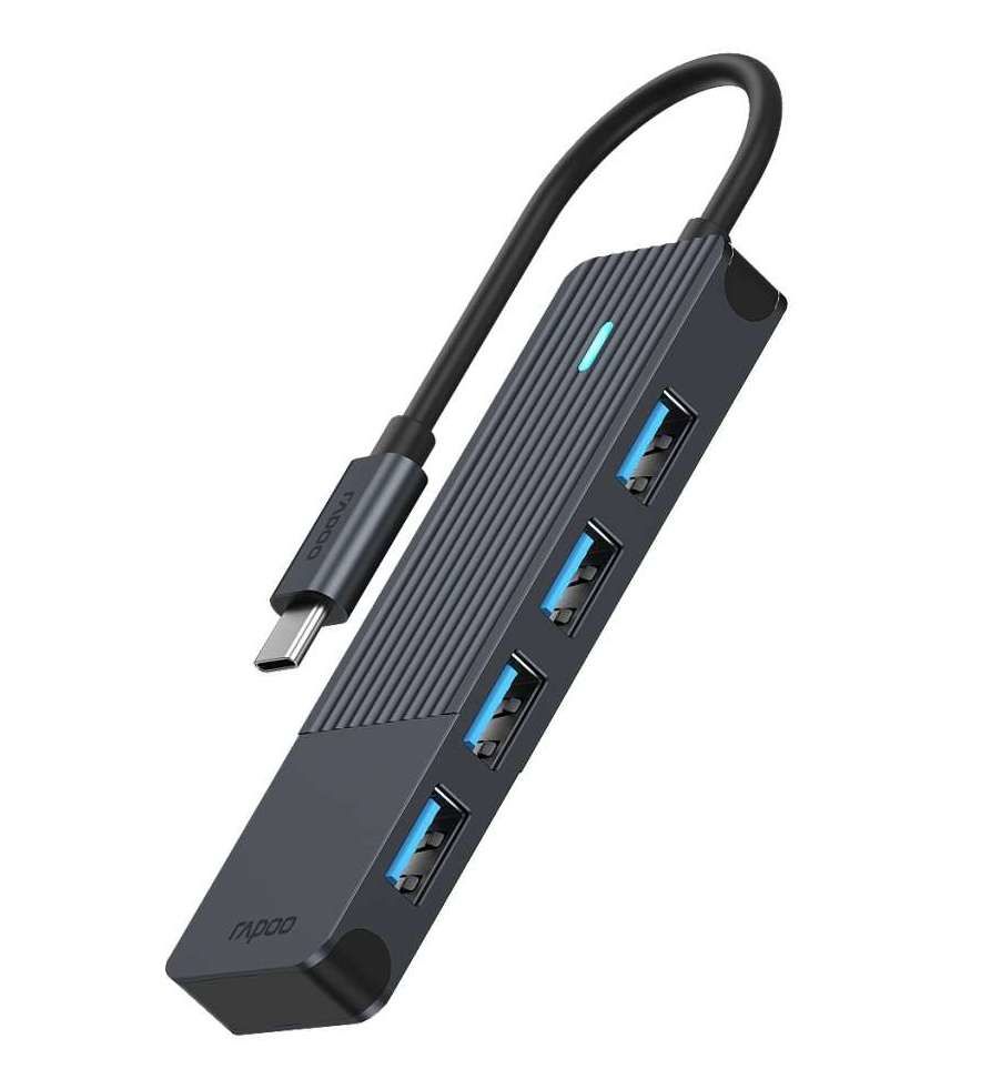 UCH-4001 PREMIUM USB-C TO USB-A HUB SPACE GREY