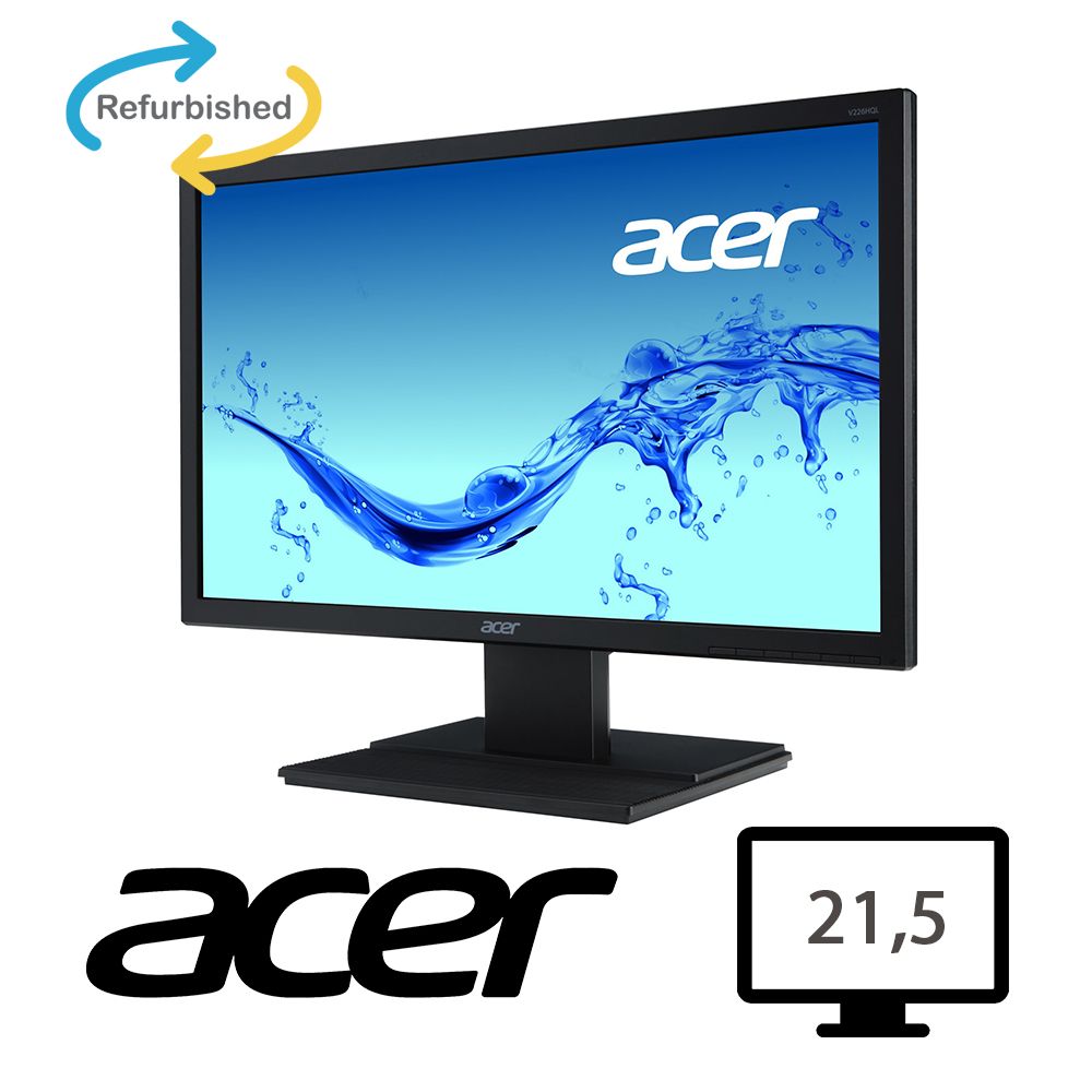 MONITOR ACER V226HQL - 22 FHD VGA/DVI