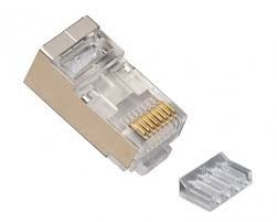 PLUG RJ45 8/8 Cat.5e Shielded ( 100 pz.)