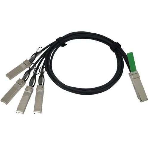 QSFP TO 4XSFP10G PASSIVE COPPER SPLITTER CABLE 1M