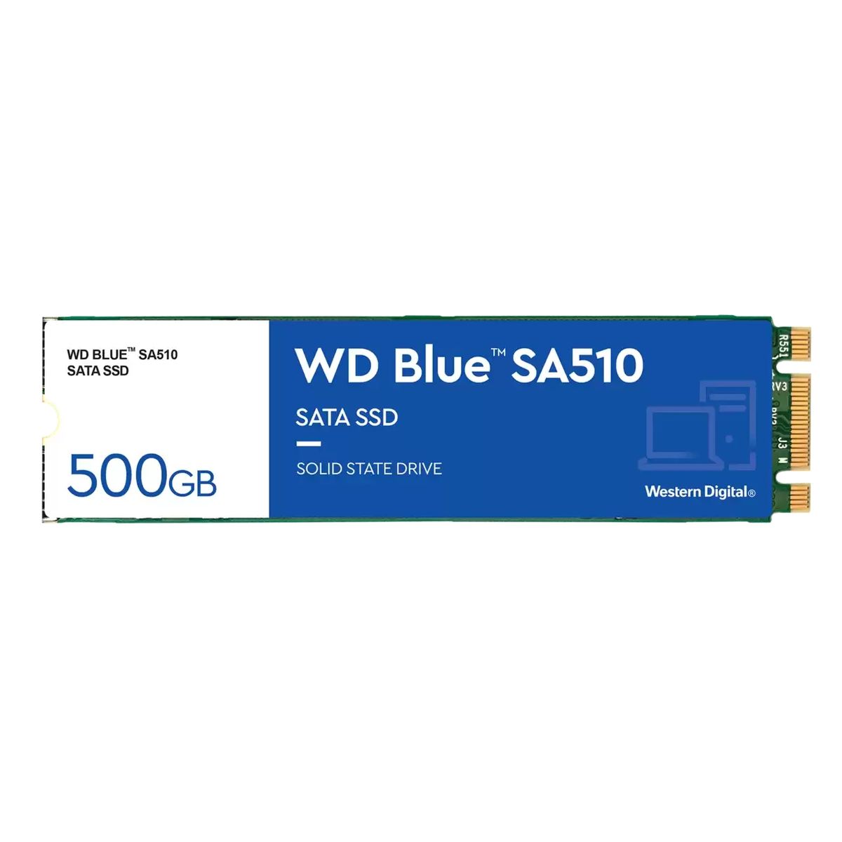 WD BLUE 500GB SSD SA510 M2 SATA3 3DNAND