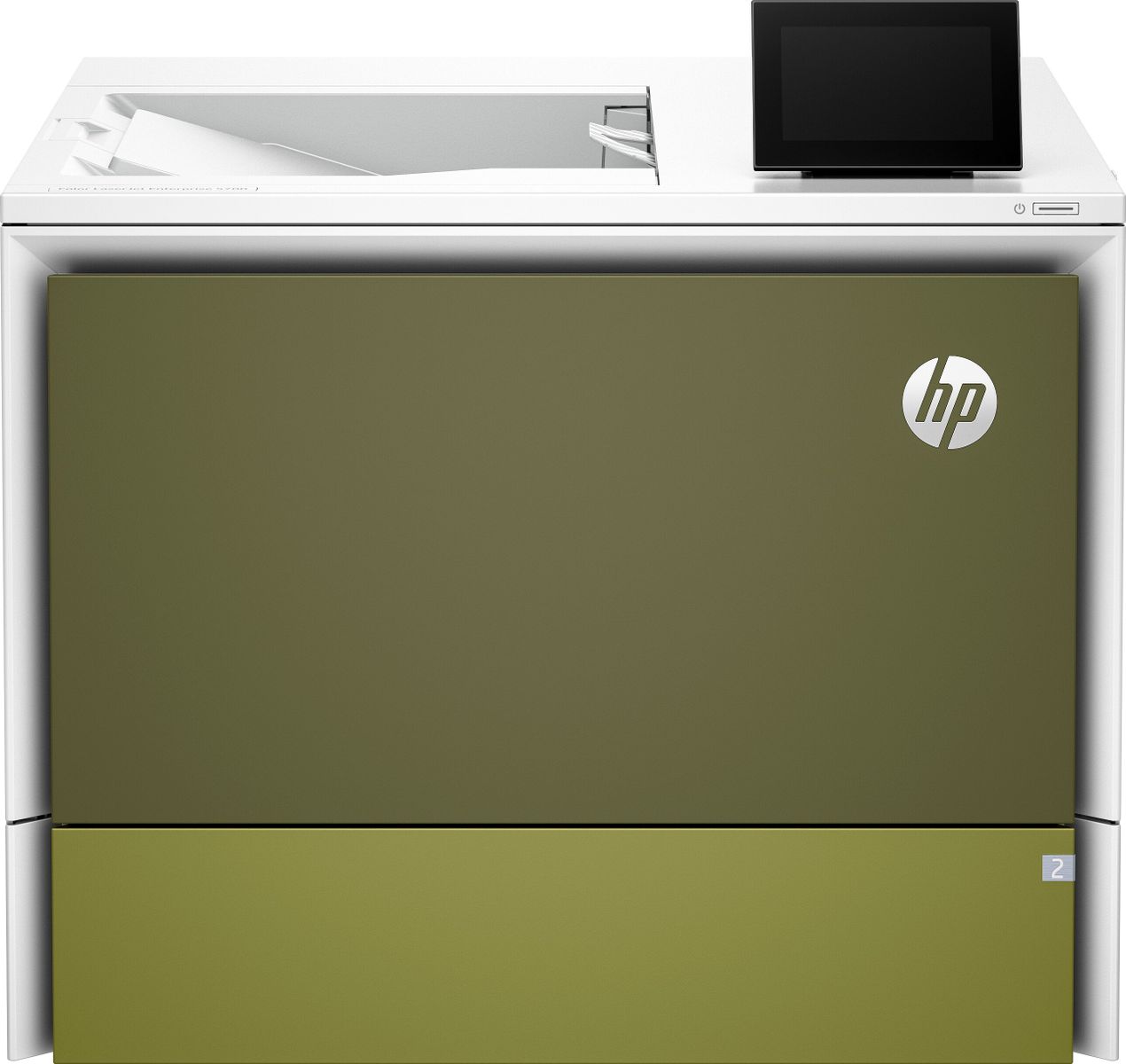 HP CLR LASERJET GREEN STORAGE STAND