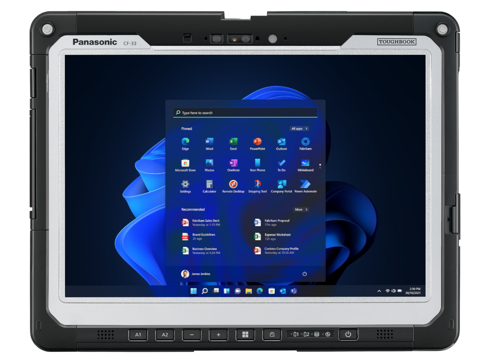 CF-33 I5-10310U/16GB/512GB/12/WIN11PRO