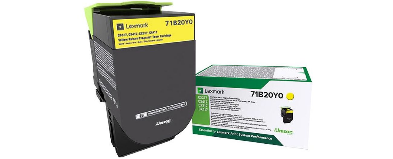TONER CS/CX3/4/517 RETURN YELLOW (2.3K )