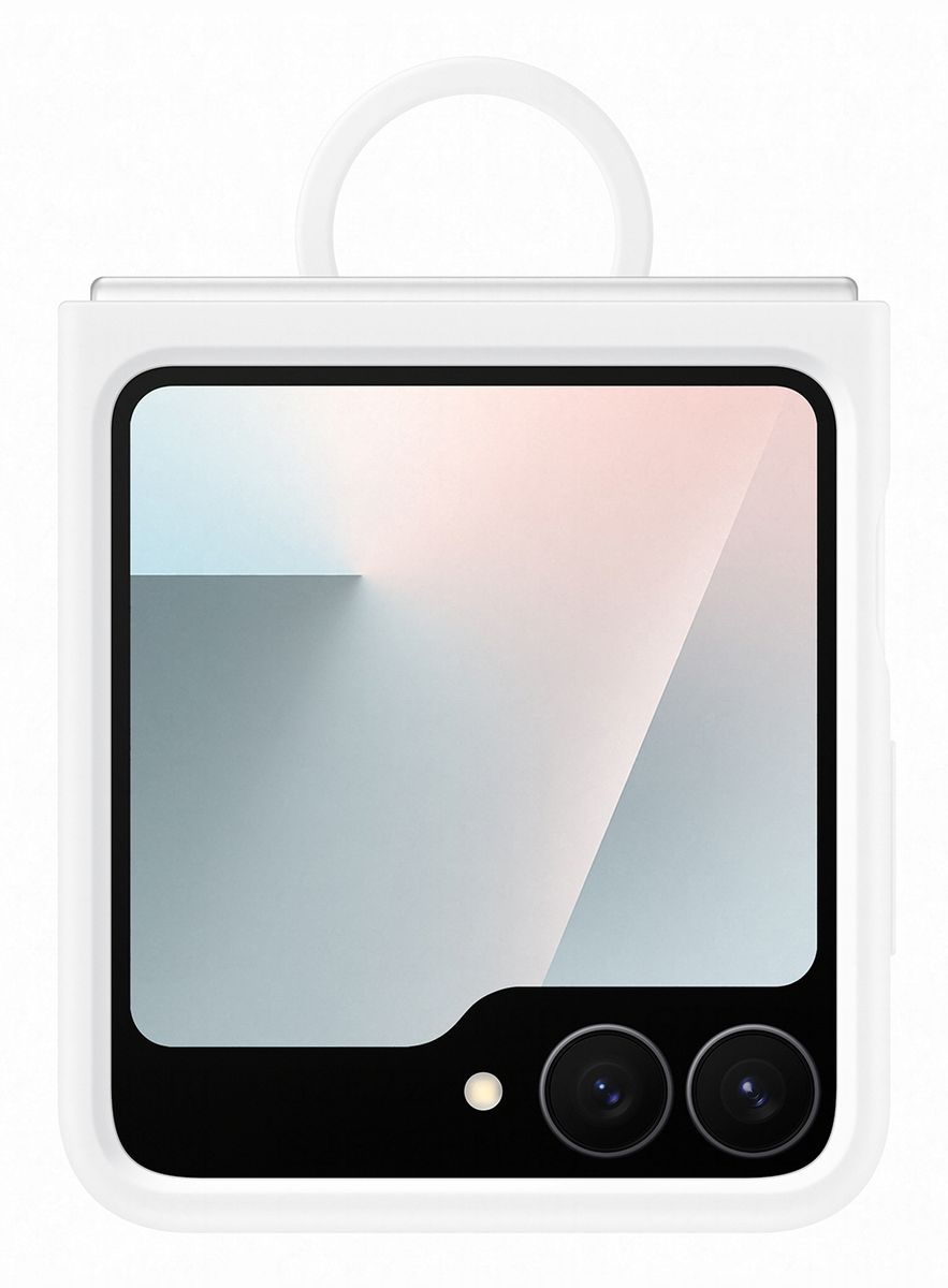 GALAXY Z FLIP7 FE SILICONE CASE WHITE
